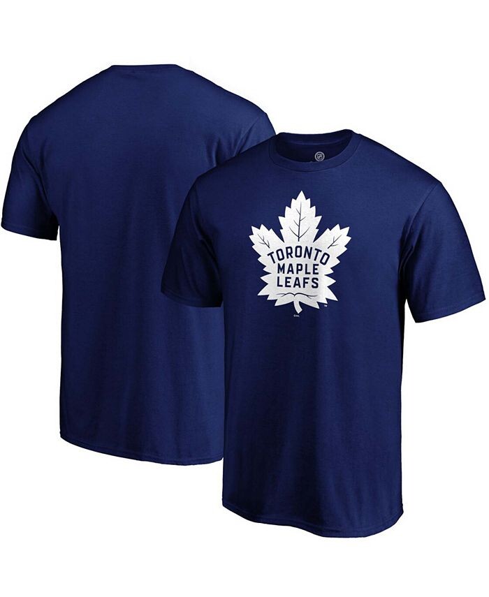 Мужская синяя футболка с логотипом команды Toronto Maple Leafs Team Primary Fanatics, синий
Мужская синяя футболка с логотипом команды Toronto Maple Leafs Team Primary Fanatics, синий