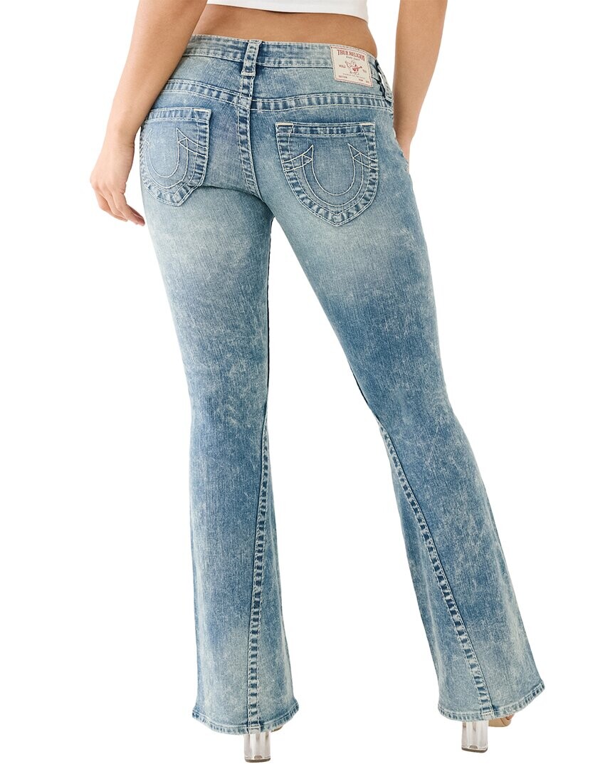 Джинсы средней потертости True Religion с низкой талией Joey Big T Vintage Flare
Джинсы средней потертости True Religion с низкой талией Joey Big T Vintage Flare