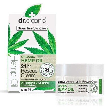 Dr. Organic Bioactive Органический спасательный крем с маслом конопли 24 часа 50 мл Dr Organic
Dr. Organic Bioactive Органический спасательный крем с маслом конопли 24 часа 50 мл Dr Organic