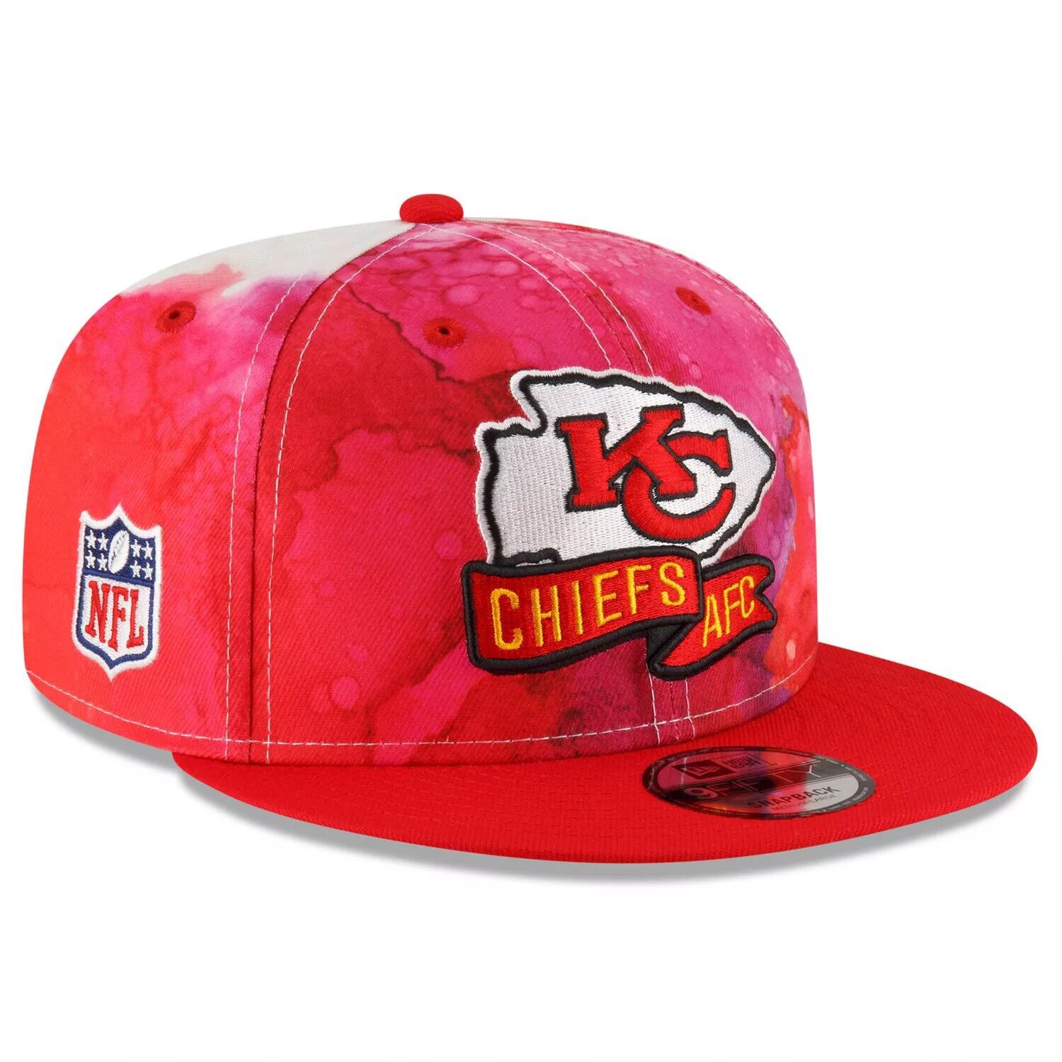 Мужская кепка New Era Red Kansas City Chiefs 2022 Sideline 9FIFTY Ink Dye Snapback
Мужская кепка New Era Red Kansas City Chiefs 2022 Sideline 9FIFTY Ink Dye Snapback