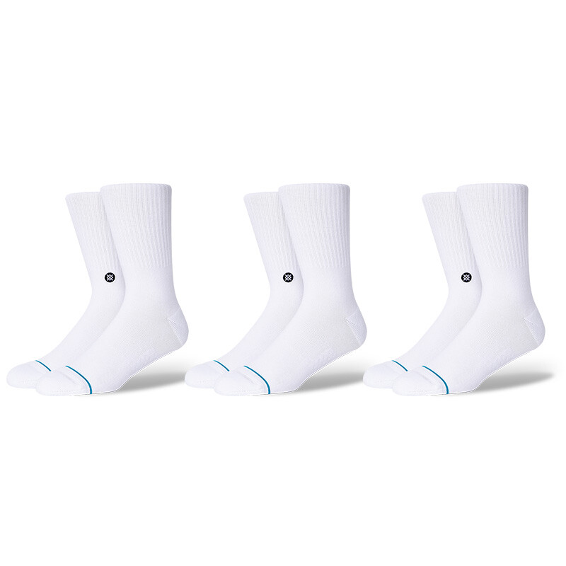 Носки унисекс до середины икры Stance, 1 двойная упаковка белых тюбиков среднего размера
Носки унисекс до середины икры Stance, 1 двойная упаковка белых тюбиков среднего размера
