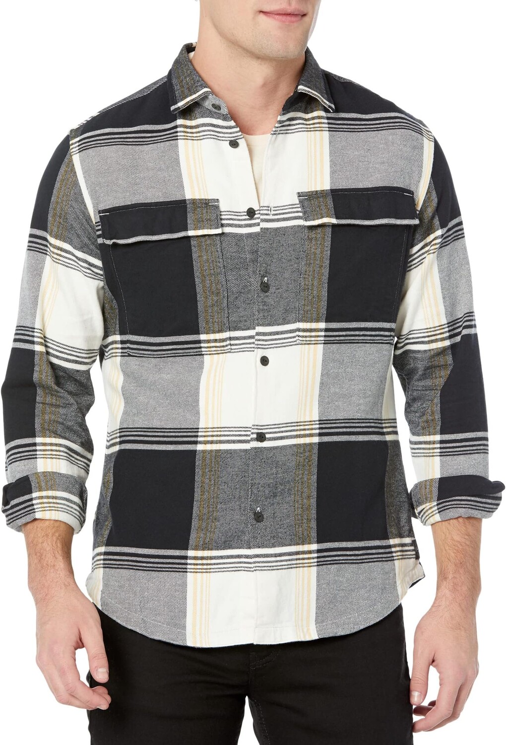 Куртка Good Man Brand Stadium Shirt Jacket in Brushed Flannel, цвет Egret Large Plaid
Куртка Good Man Brand Stadium Shirt Jacket in Brushed Flannel, цвет Egret Large Plaid