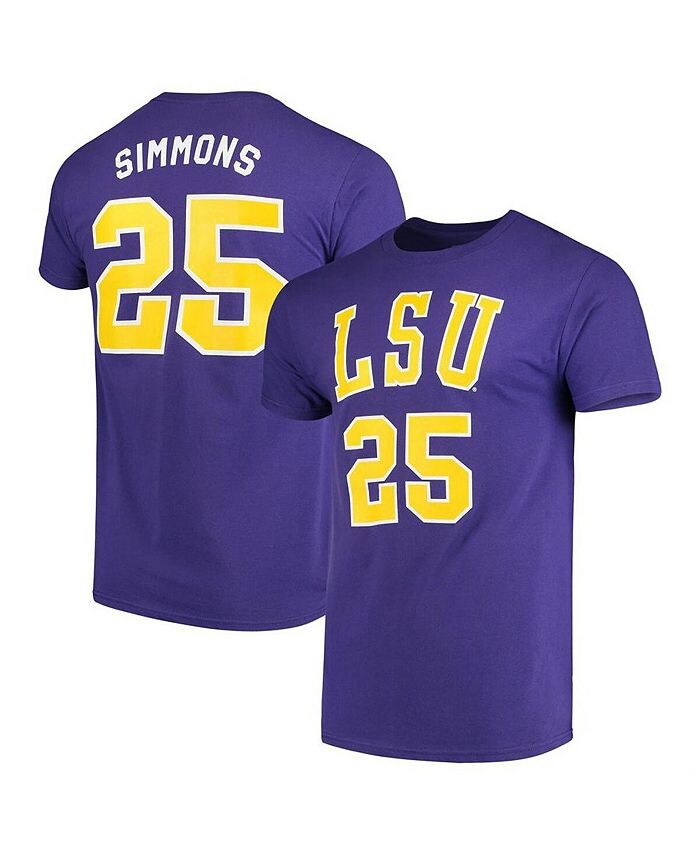 Мужская фиолетовая баскетбольная футболка Ben Simmons LSU Tigers Alumni Original Retro Brand, фиолетовый
Мужская фиолетовая баскетбольная футболка Ben Simmons LSU Tigers Alumni Original Retro Brand, фиолетовый