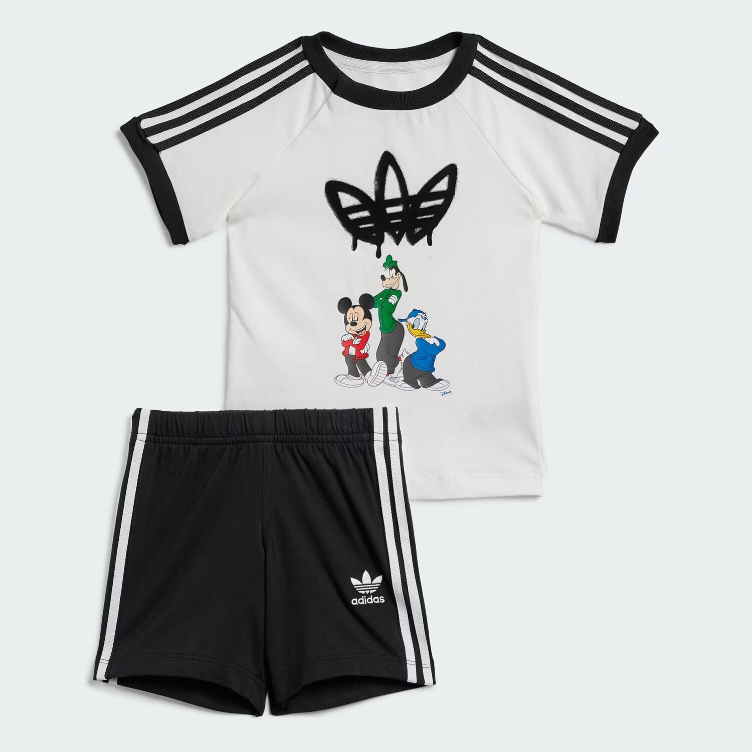 Детский комплект футболок x Disney Mickey Mouse Shorts Adidas, цвет White/Black
Детский комплект футболок x Disney Mickey Mouse Shorts Adidas, цвет White/Black