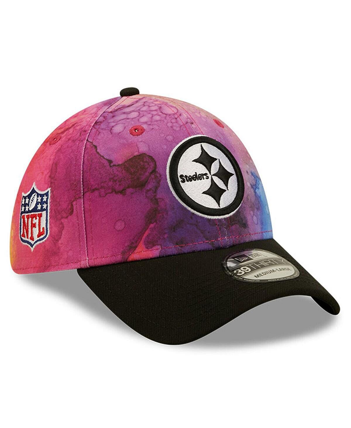 Мужская розовая и черная гибкая кепка Pittsburgh Steelers 2022 NFL Crucial Catch 39THIRTY New Era
Мужская розовая и черная гибкая кепка Pittsburgh Steelers 2022 NFL Crucial Catch 39THIRTY New Era