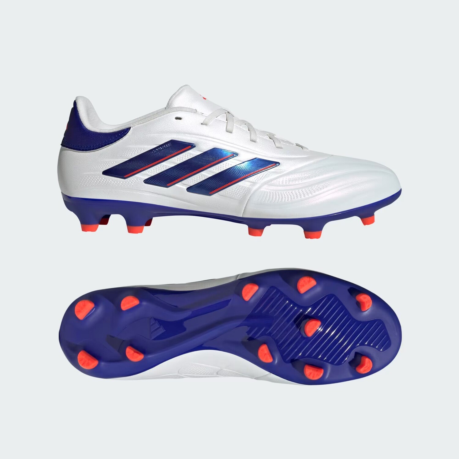 Футбольные бутсы Copa Pure 2 League с твердым покрытием Adidas, цвет Cloud White/Lucid Blue/Solar Red
Футбольные бутсы Copa Pure 2 League с твердым покрытием Adidas, цвет Cloud White/Lucid Blue/Solar Red