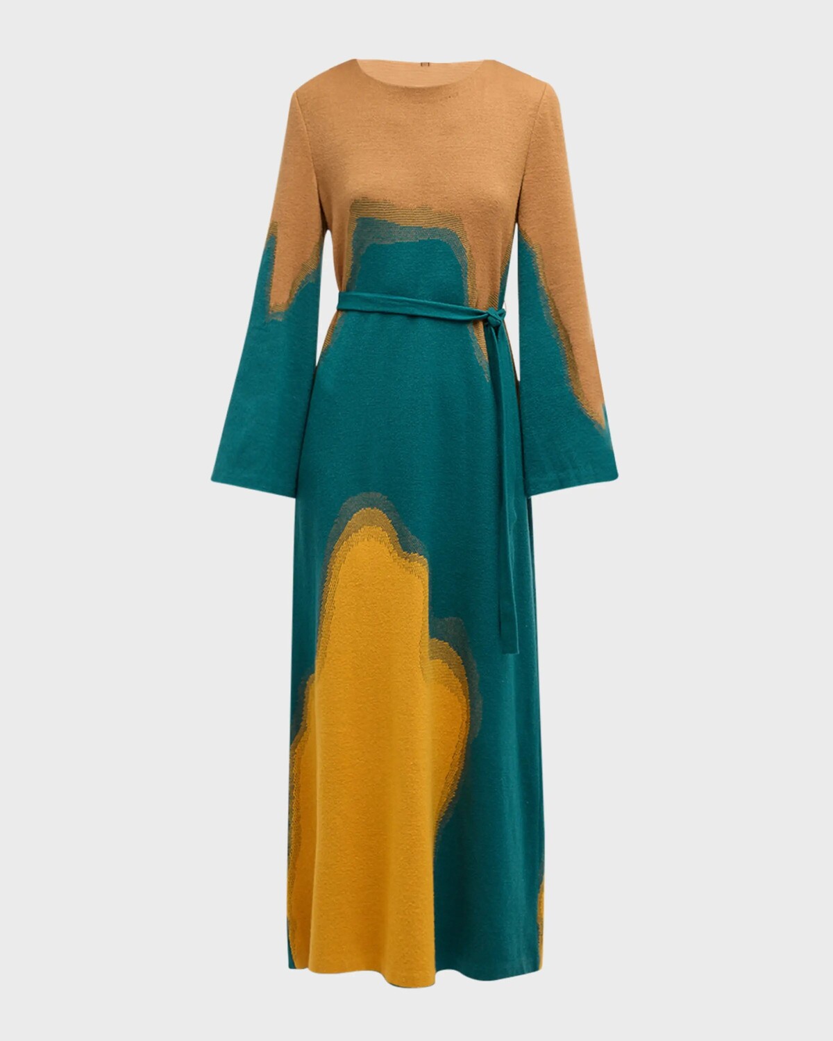 Платье макси с абстрактным жаккардовым трикотажем Misook, цвет Spruce/Ochre/Copper
Платье макси с абстрактным жаккардовым трикотажем Misook, цвет Spruce/Ochre/Copper