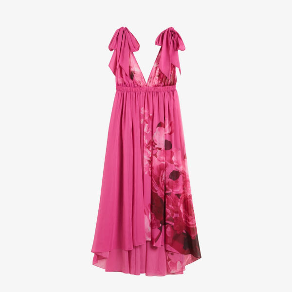 Aydrana тканое платье макси с цветочным принтом и завязками на плечах Ted Baker, розовый
Aydrana тканое платье макси с цветочным принтом и завязками на плечах Ted Baker, розовый