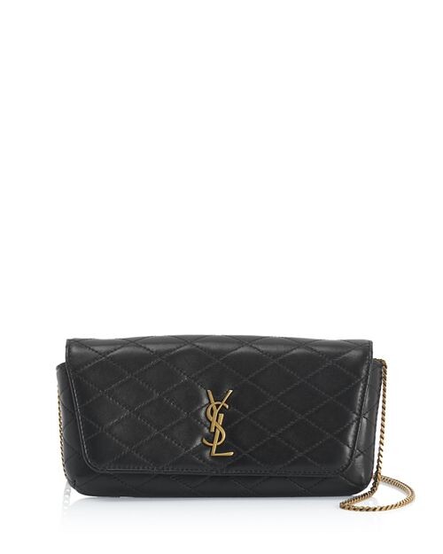 Стеганая сумка на плечо Gaby для солнцезащитных очков Saint Laurent, цвет Black
Стеганая сумка на плечо Gaby для солнцезащитных очков Saint Laurent, цвет Black