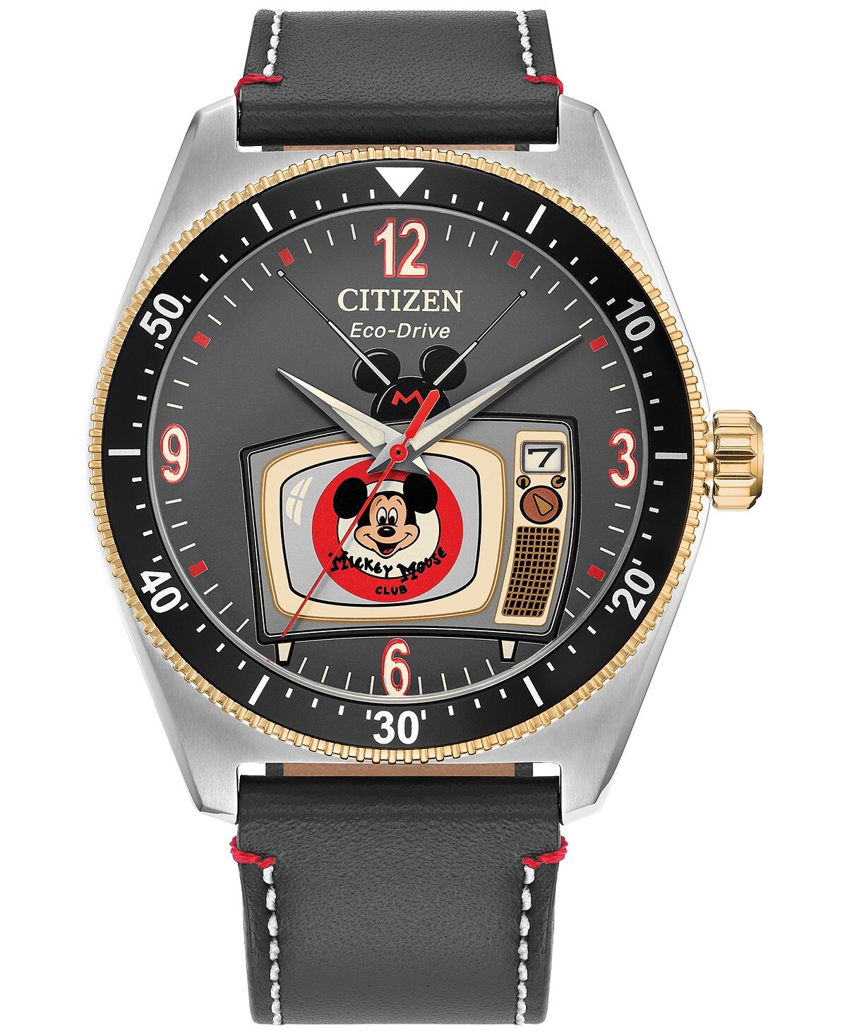 Мужские часы Eco-Drive с клубом Микки Мауса, серый кожаный ремешок, 42 мм, коробочный набор Citizen
Мужские часы Eco-Drive с клубом Микки Мауса, серый кожаный ремешок, 42 мм, коробочный набор Citizen