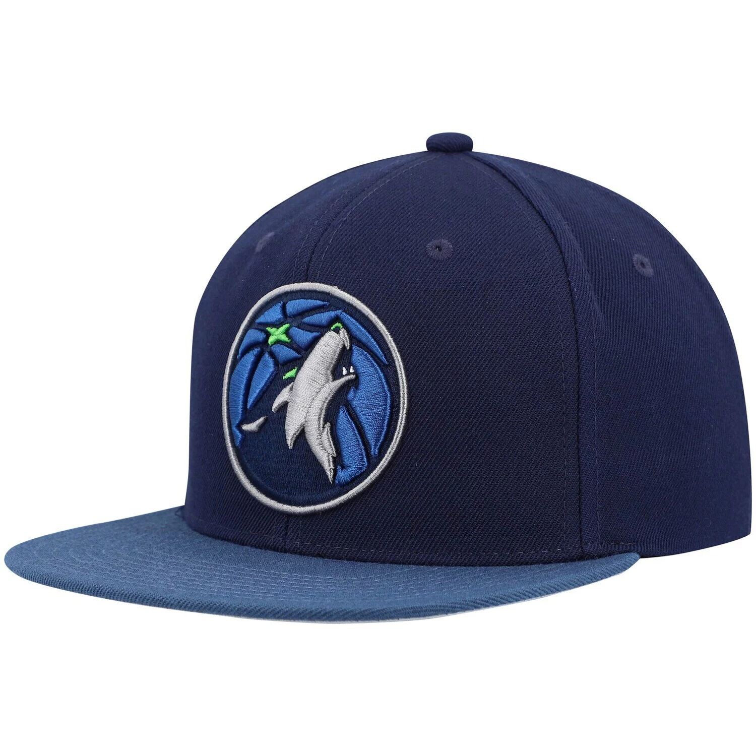 Мужская двухцветная бейсболка Snapback 2.0 Mitchell & Ness темно-синего/синего цвета Minnesota Timberwolves Team
Мужская двухцветная бейсболка Snapback 2.0 Mitchell & Ness темно-синего/синего цвета Minnesota Timberwolves Team