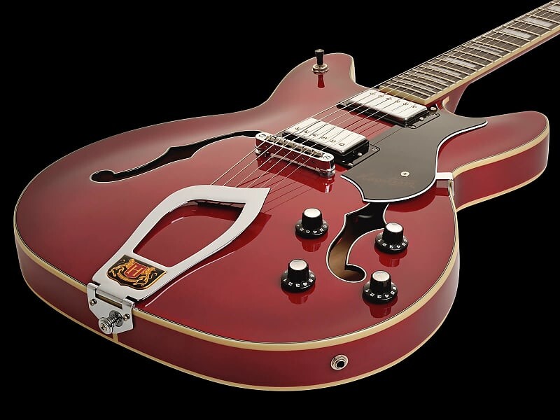 Электрогитара Hagstrom Viking Semi-Hollow Electric Guitar - Wild Cherry Transparent
Электрогитара Hagstrom Viking Semi-Hollow Electric Guitar - Wild Cherry Transparent