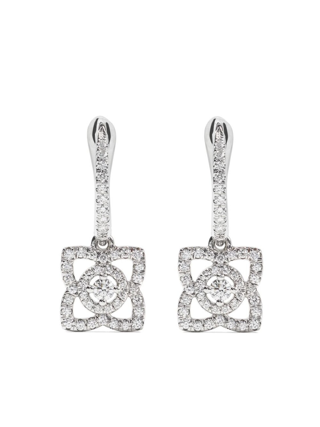 Серьги Enchanted Lotus из белого золота с бриллиантами De Beers Jewellers, серебряный
Серьги Enchanted Lotus из белого золота с бриллиантами De Beers Jewellers, серебряный