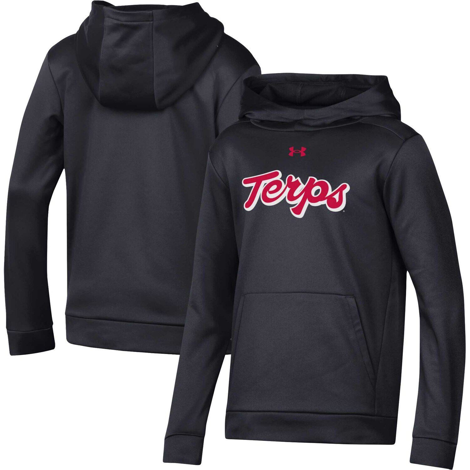 Черный флисовый пуловер с капюшоном Youth Under Armour Maryland Terrapins Script Under Armour
Черный флисовый пуловер с капюшоном Youth Under Armour Maryland Terrapins Script Under Armour