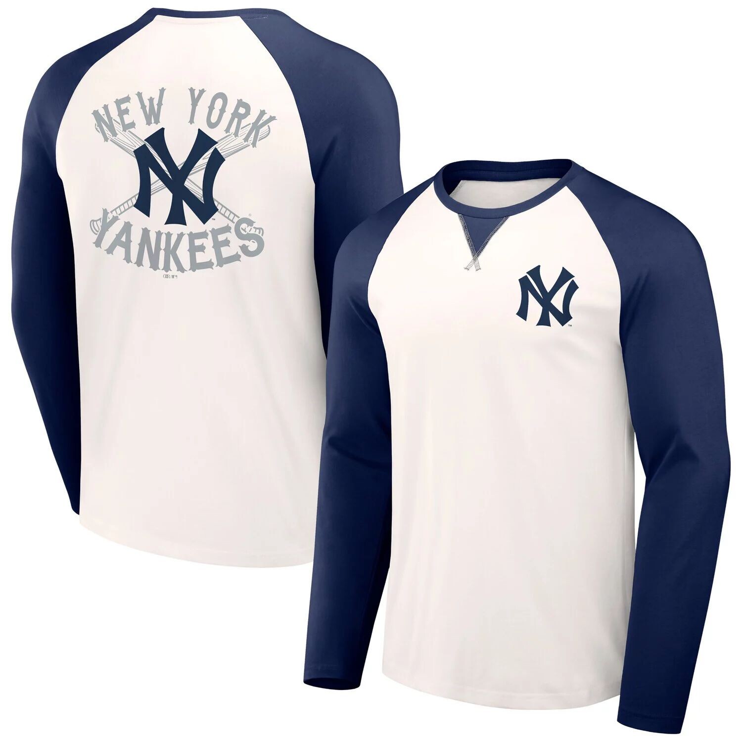 Мужская футболка Darius Rucker Collection от Fanatics белая/темно-синяя футболка цвета команды New York Yankees реглан, Синий
Мужская футболка Darius Rucker Collection от Fanatics белая/темно-синяя футболка цвета команды New York Yankees реглан, Синий
