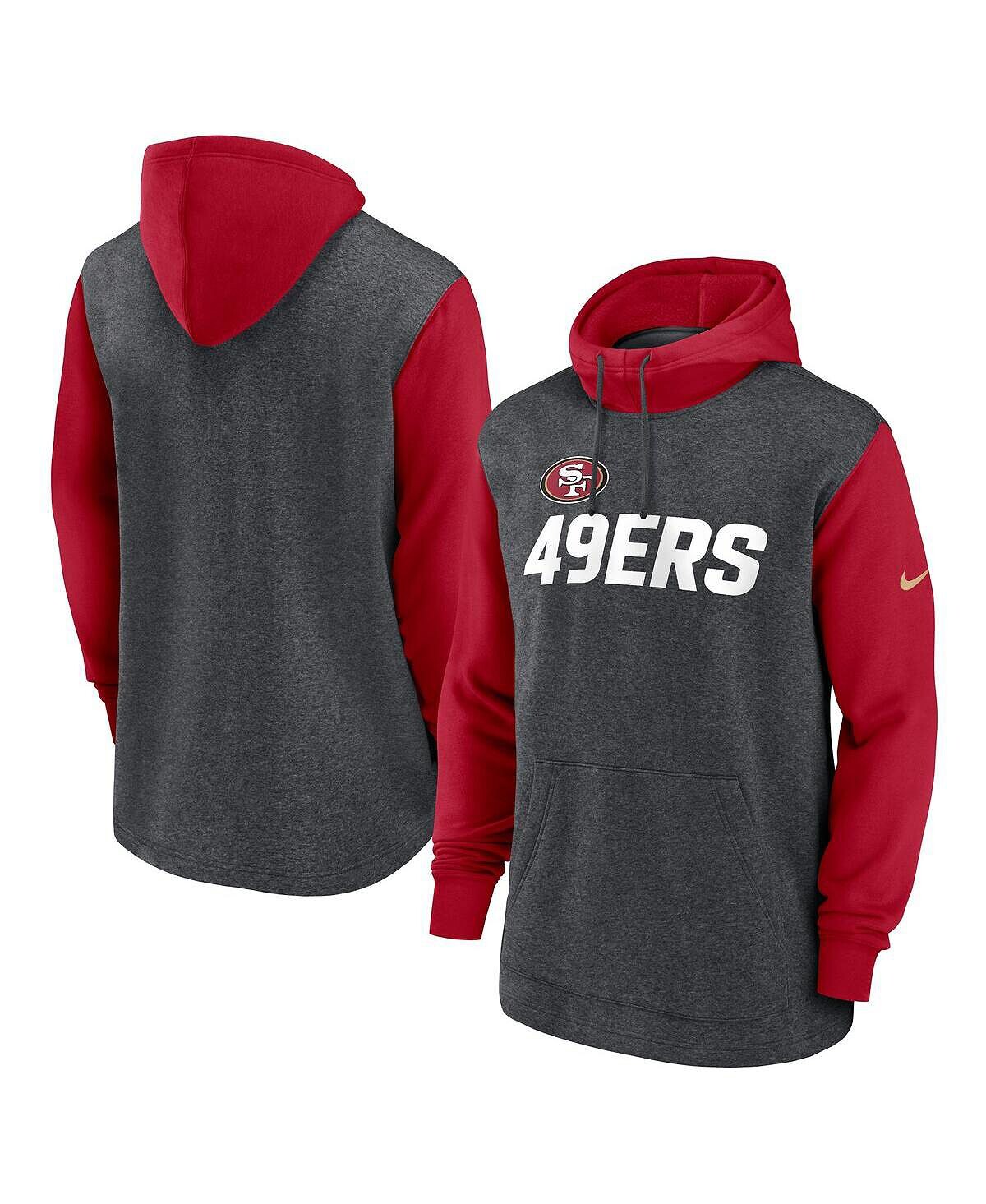 Мужской пуловер с капюшоном цвета угольно-красного цвета San Francisco 49ers Surrey Legacy Nike, Красный
Мужской пуловер с капюшоном цвета угольно-красного цвета San Francisco 49ers Surrey Legacy Nike, Красный