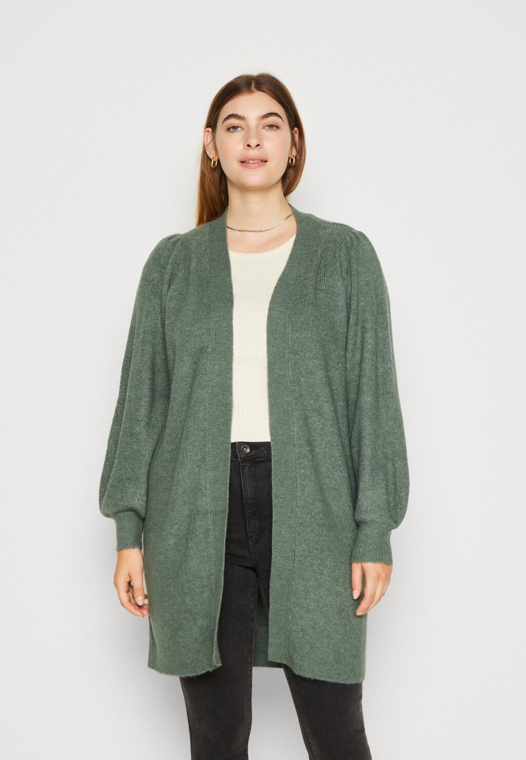 Кардиган Vero Moda Curve КАРДИГАН VMRUBELLEFILE LONG CURVE, цвет laurel wreath melange
Кардиган Vero Moda Curve КАРДИГАН VMRUBELLEFILE LONG CURVE, цвет laurel wreath melange