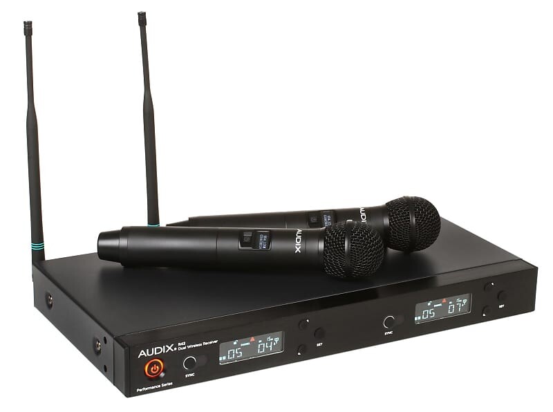 Беспроводная микрофонная система Audix AP42-OM2 Dual OM2 Handheld Mic Wireless System
Беспроводная микрофонная система Audix AP42-OM2 Dual OM2 Handheld Mic Wireless System