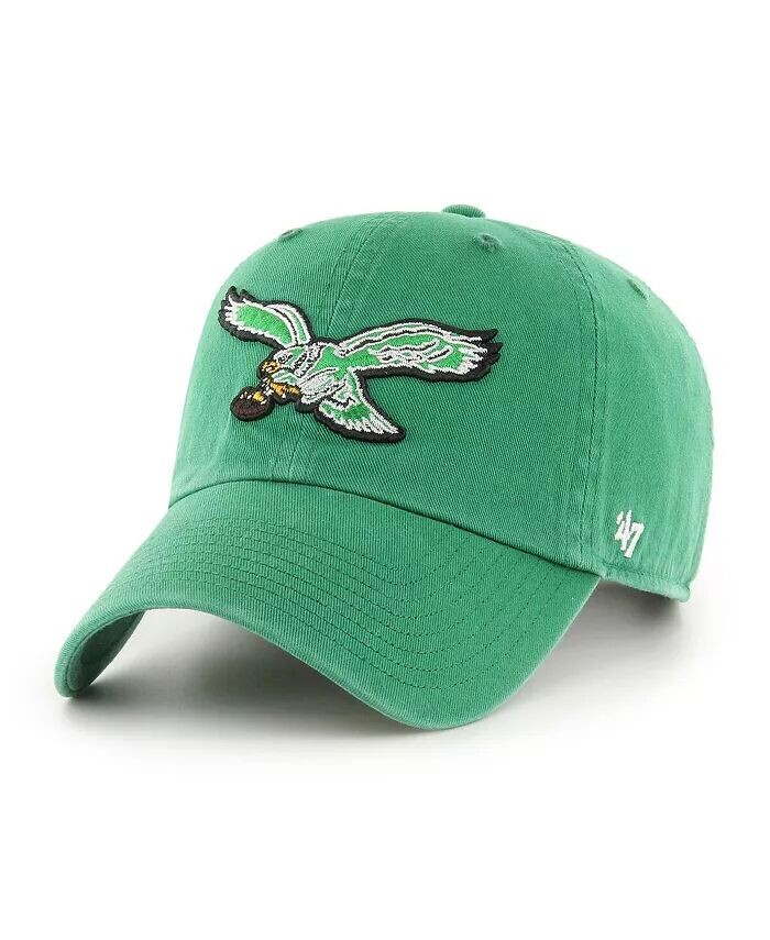 Мужская регулируемая шляпа Kelly Green с эффектом потертости Philadelphia Eagles Legacy Clean Up '47 Brand, зеленый
Мужская регулируемая шляпа Kelly Green с эффектом потертости Philadelphia Eagles Legacy Clean Up '47 Brand, зеленый