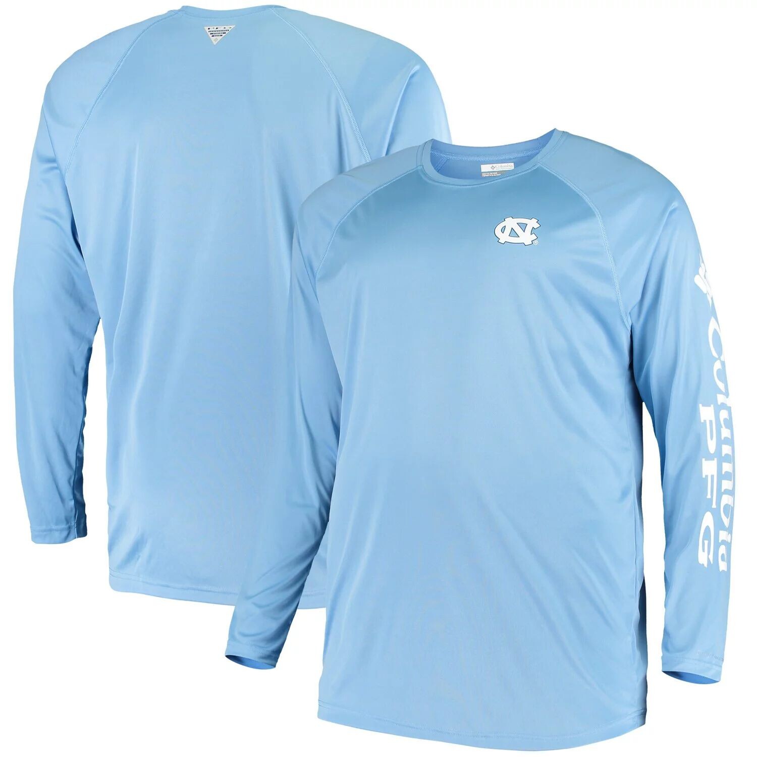 Мужская футболка Columbia Carolina Blue North Carolina Tar Heels Big & Tall Terminal Tackle с длинными рукавами и омни-оттенком
Мужская футболка Columbia Carolina Blue North Carolina Tar Heels Big & Tall Terminal Tackle с длинными рукавами и омни-оттенком