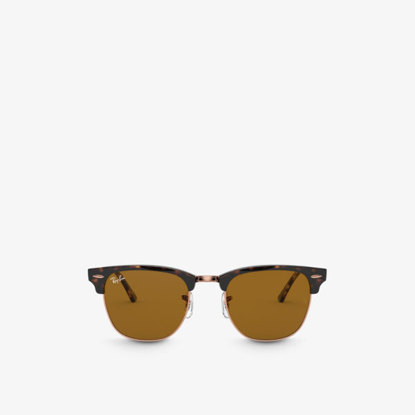 RB3016 51 солнцезащитные очки Clubmaster в квадратной оправе из ацетата ацетата Ray-Ban, коричневый
RB3016 51 солнцезащитные очки Clubmaster в квадратной оправе из ацетата ацетата Ray-Ban, коричневый
