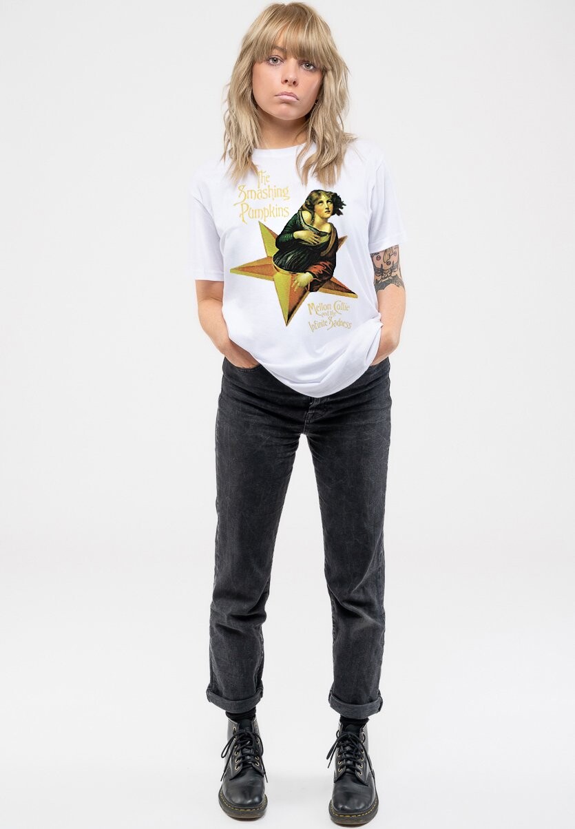Футболка с принтом THE SMASHING PUMPKINS MELLON COLLIE BOYFRIEND FIT Paradiso Clothing, белый
Футболка с принтом THE SMASHING PUMPKINS MELLON COLLIE BOYFRIEND FIT Paradiso Clothing, белый