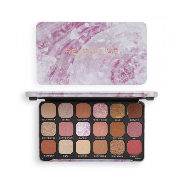Тени для век Crystal Aura Forever Flawless Paleta de Sombras Revolution, Rose Quartz
Тени для век Crystal Aura Forever Flawless Paleta de Sombras Revolution, Rose Quartz