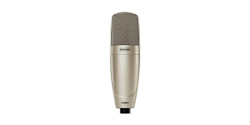 Конденсаторный микрофон Shure KSM32 / CG Medium Diaphragm Cardioid Condesner Microphone
Конденсаторный микрофон Shure KSM32 / CG Medium Diaphragm Cardioid Condesner Microphone