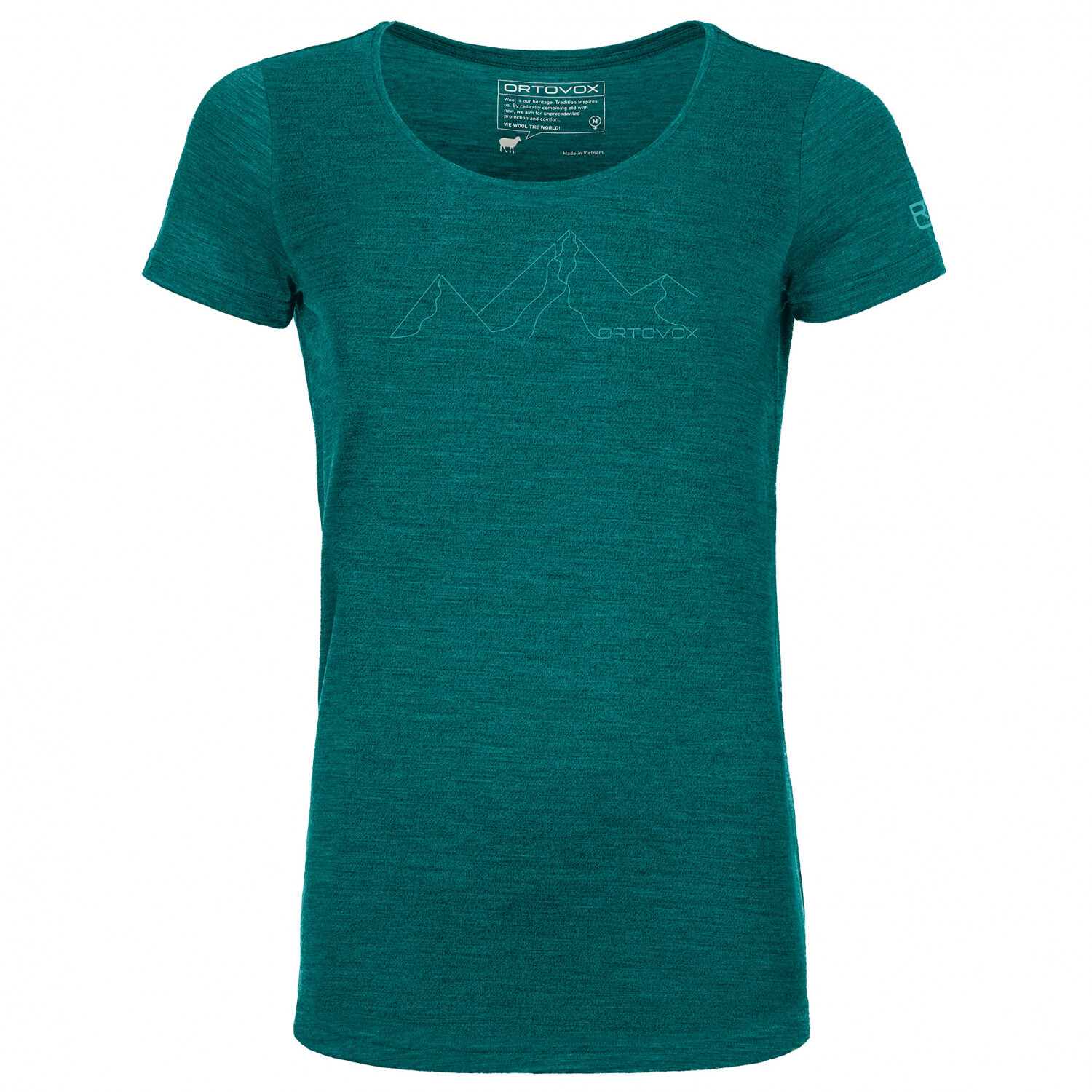 Рубашка из мериноса Ortovox Women's 150 Coolountain Face Ts, цвет Pacific Green Blend
Рубашка из мериноса Ortovox Women's 150 Coolountain Face Ts, цвет Pacific Green Blend