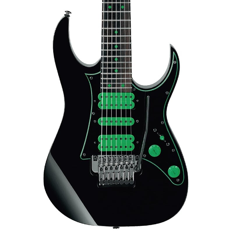 Электрогитара Ibanez UV70P Steve Vai Signature Premium 7-string Guitar w/ Dimarzio Pickups and a Gig Bag - Black
Электрогитара Ibanez UV70P Steve Vai Signature Premium 7-string Guitar w/ Dimarzio Pickups and a Gig Bag - Black