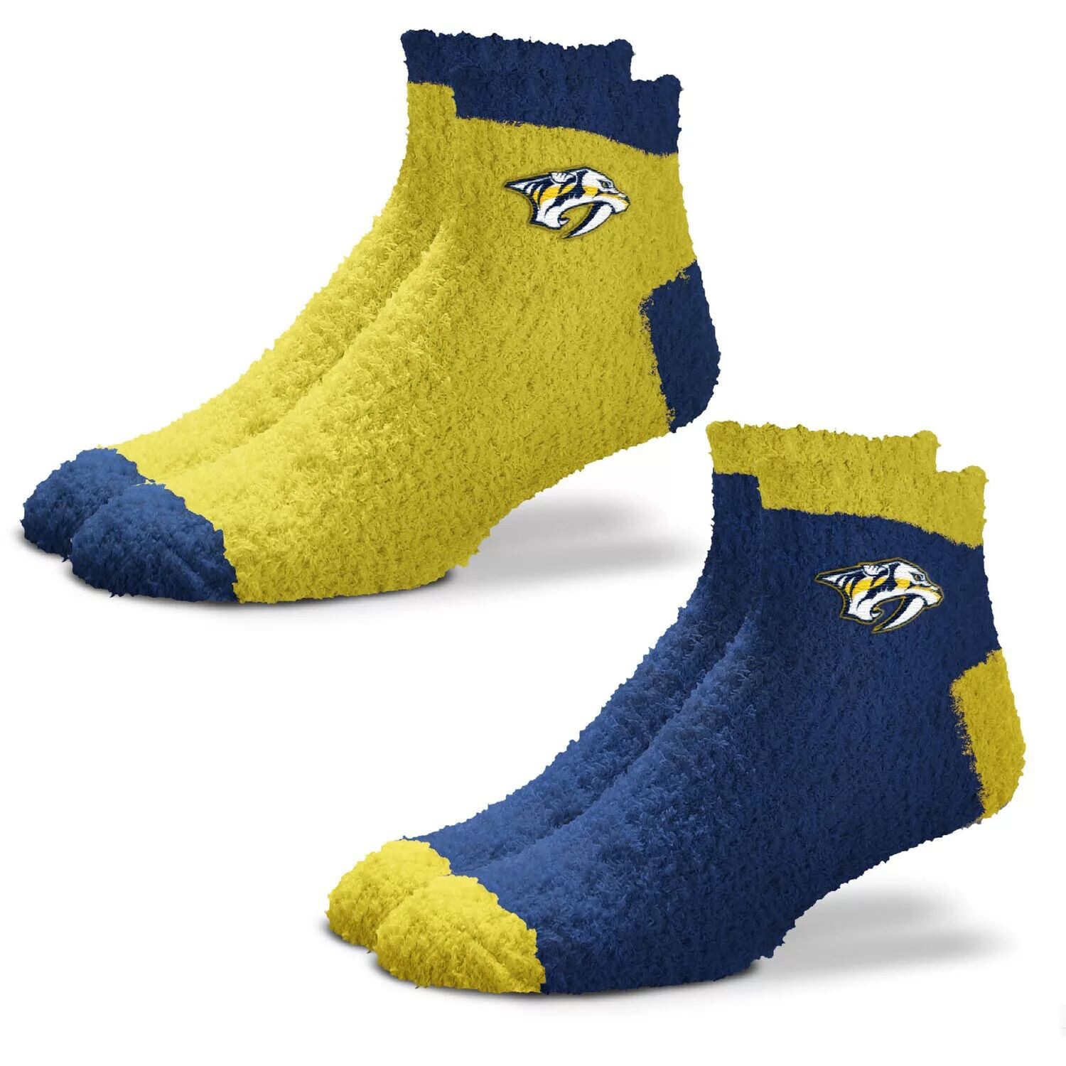 Женские комплекты из 2 мягких носков для сна Nashville Predators для босых ног Team Team
Женские комплекты из 2 мягких носков для сна Nashville Predators для босых ног Team Team