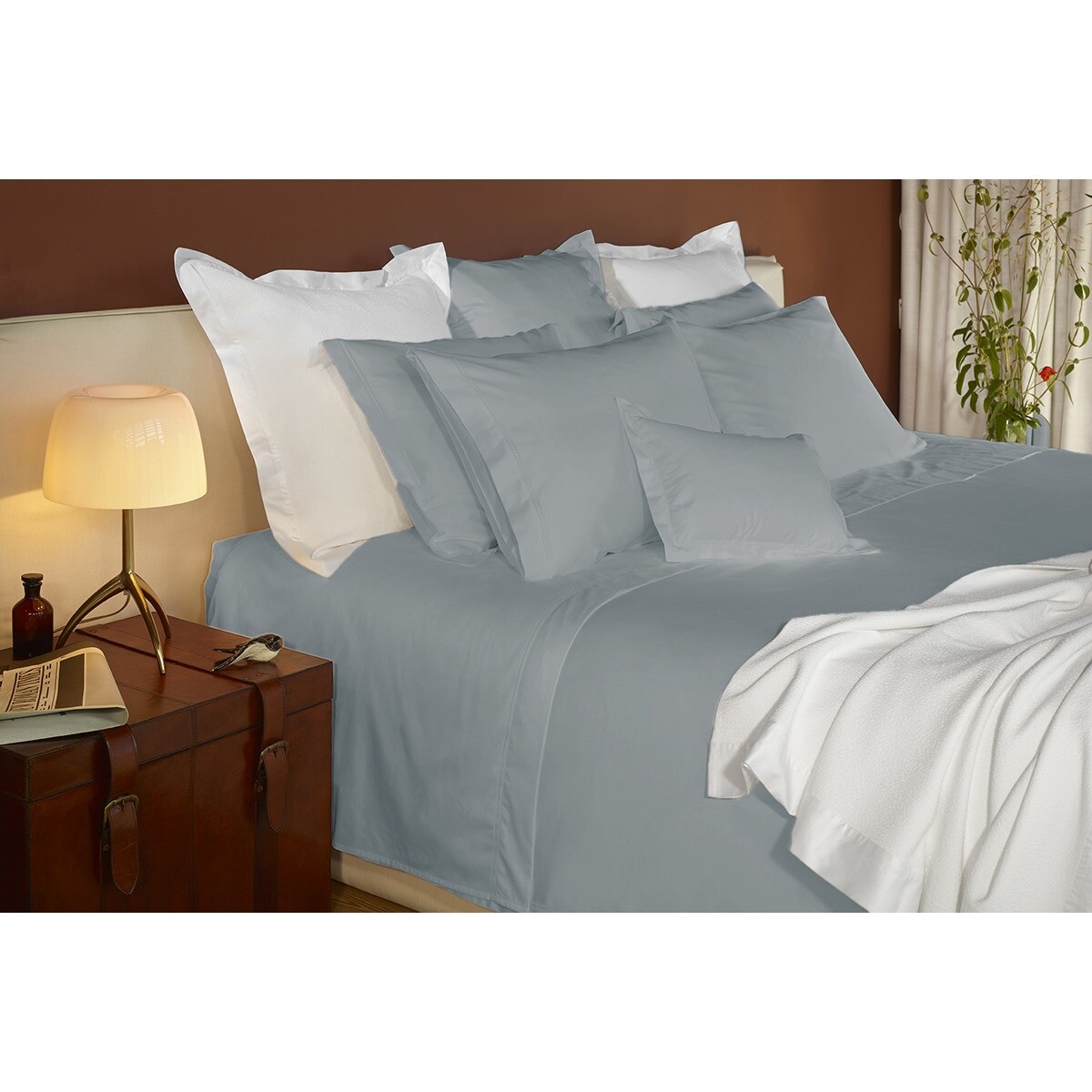 Пододеяльник из египетского хлопка Percale 400 H Amalia Home Collection, туман синий
Пододеяльник из египетского хлопка Percale 400 H Amalia Home Collection, туман синий