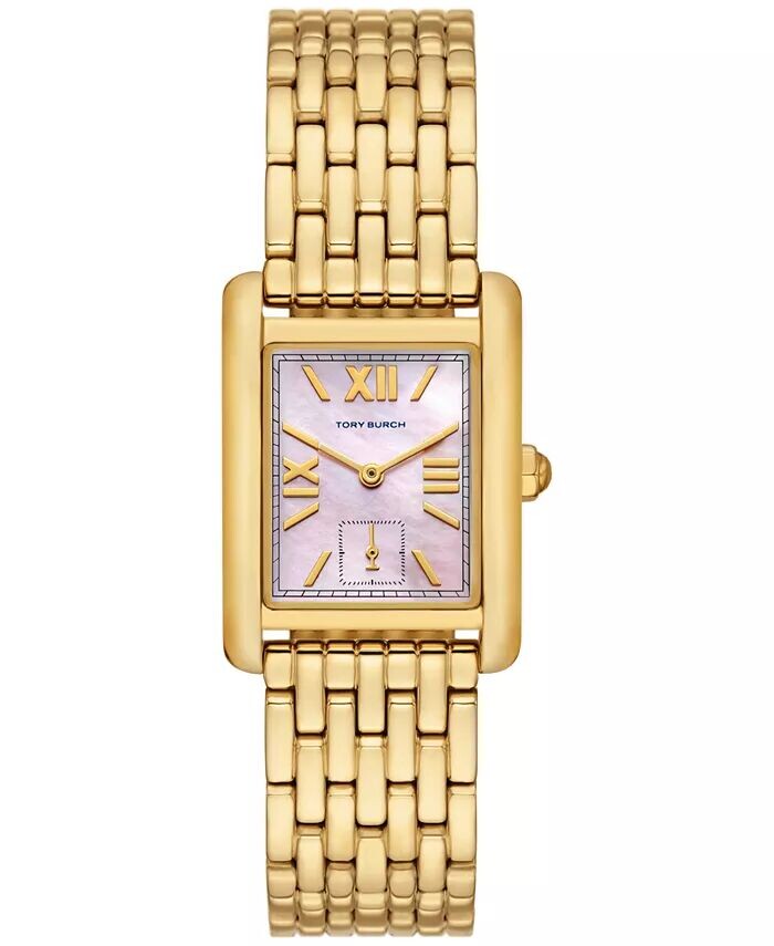 Женские часы The Eleanor с золотистым браслетом из нержавеющей стали, 25 мм Tory Burch, золото
Женские часы The Eleanor с золотистым браслетом из нержавеющей стали, 25 мм Tory Burch, золото