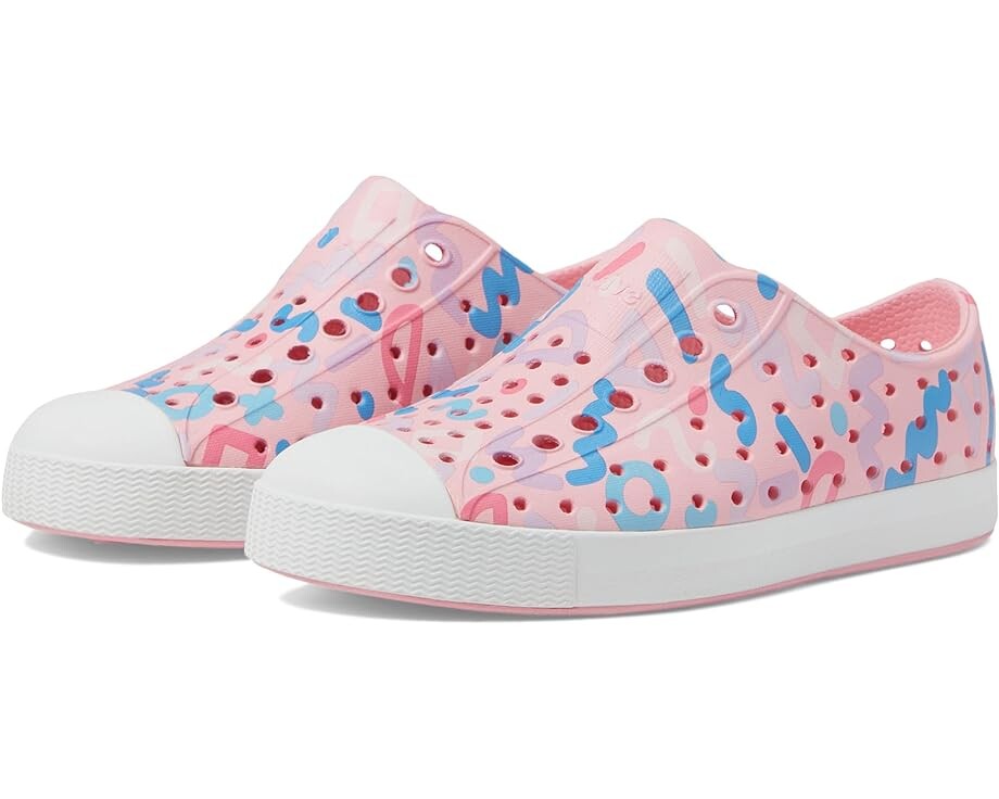 Кроссовки Native Shoes Jefferson Sugarlite Print, цвет Princess Pink/Shell White/Apricot Dazzle Squiggle
Кроссовки Native Shoes Jefferson Sugarlite Print, цвет Princess Pink/Shell White/Apricot Dazzle Squiggle