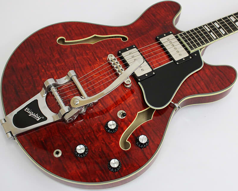 Электрогитара Eastman T486B Semi-Hollowbody Electric w/ Bigsby, Classic Finish
Электрогитара Eastman T486B Semi-Hollowbody Electric w/ Bigsby, Classic Finish