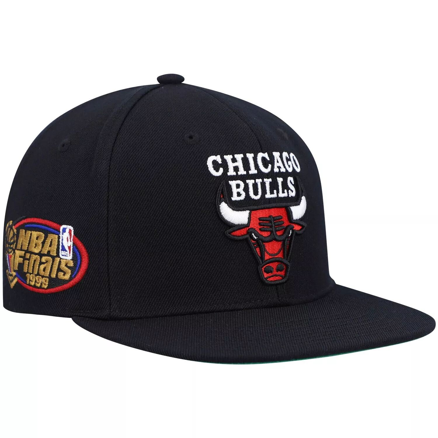 Мужская черная кепка Mitchell & Ness Chicago Bulls Hardwood Classics финала НБА 1998 года Top Shot Snapback
Мужская черная кепка Mitchell & Ness Chicago Bulls Hardwood Classics финала НБА 1998 года Top Shot Snapback