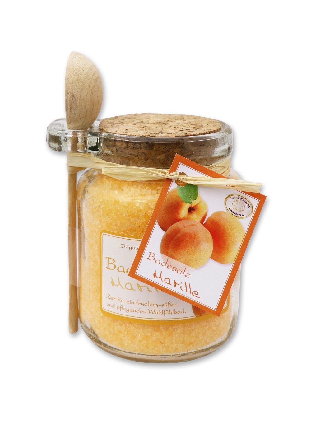 Добавка для ванн BADESALZ MARILLE IM GLAS MIT HOLZLÖFFEL 300 G Florex, цвет orange
Добавка для ванн BADESALZ MARILLE IM GLAS MIT HOLZLÖFFEL 300 G Florex, цвет orange