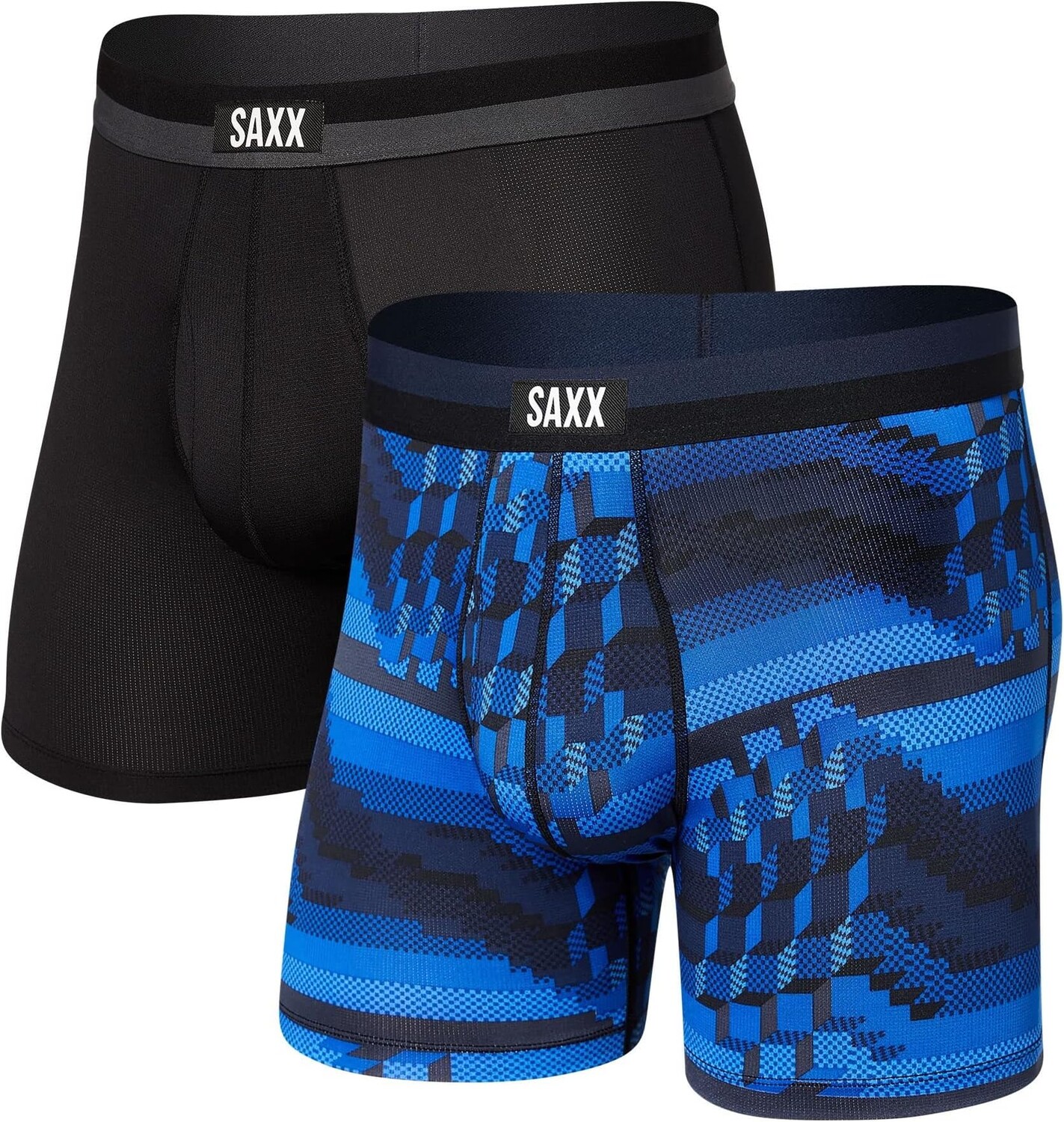 Набор из 2 трусов-боксеров Sport Mesh Fly SAXX UNDERWEAR, цвет Cubic Stripe/Black
Набор из 2 трусов-боксеров Sport Mesh Fly SAXX UNDERWEAR, цвет Cubic Stripe/Black