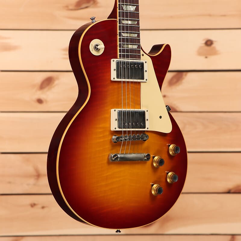 Электрогитара Gibson Custom Shop '60 Les Paul Standard Reissue - Tangerine Burst - 02768 - PLEK'd
Электрогитара Gibson Custom Shop '60 Les Paul Standard Reissue - Tangerine Burst - 02768 - PLEK'd