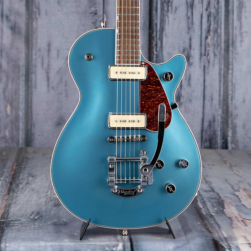 Электрогитара Gretsch G5210T-P90 Electromatic Jet Two 90 Single-Cut With Bigsby, Mako
Электрогитара Gretsch G5210T-P90 Electromatic Jet Two 90 Single-Cut With Bigsby, Mako