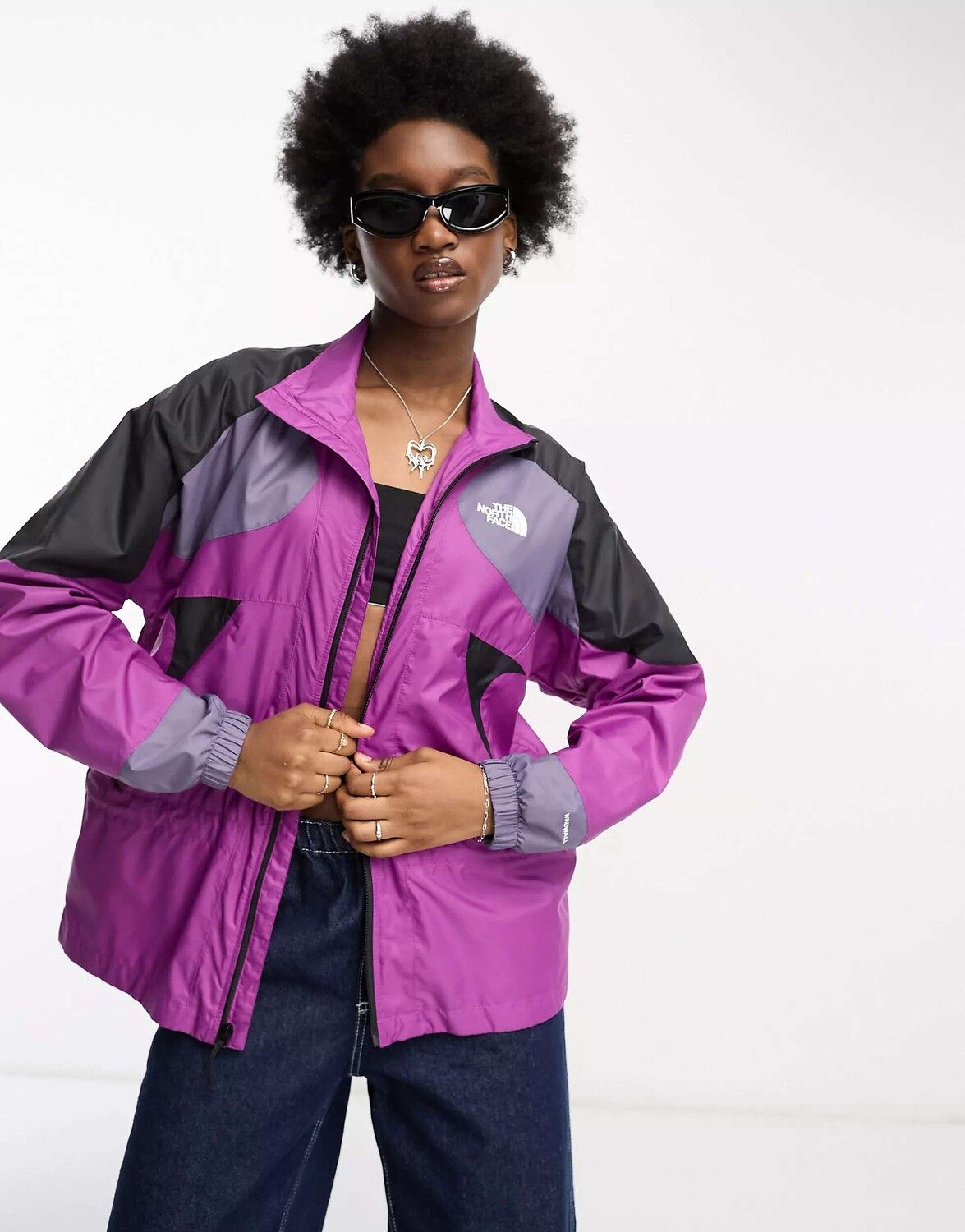 Спорционная куртка The North Face TNF X фиолетового и грифельно-серого цветов, Фиолетовый
Спорционная куртка The North Face TNF X фиолетового и грифельно-серого цветов, Фиолетовый