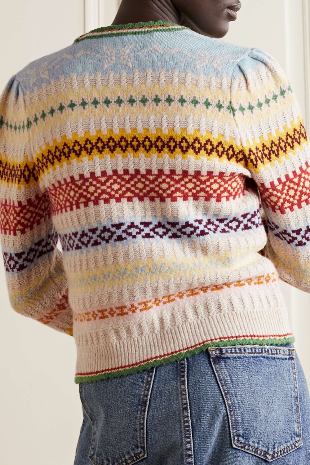DÔEN Кардиган Alba Fair Isle из переработанного кашемира и шерсти, кремовый, Бежевый
DÔEN Кардиган Alba Fair Isle из переработанного кашемира и шерсти, кремовый, Бежевый