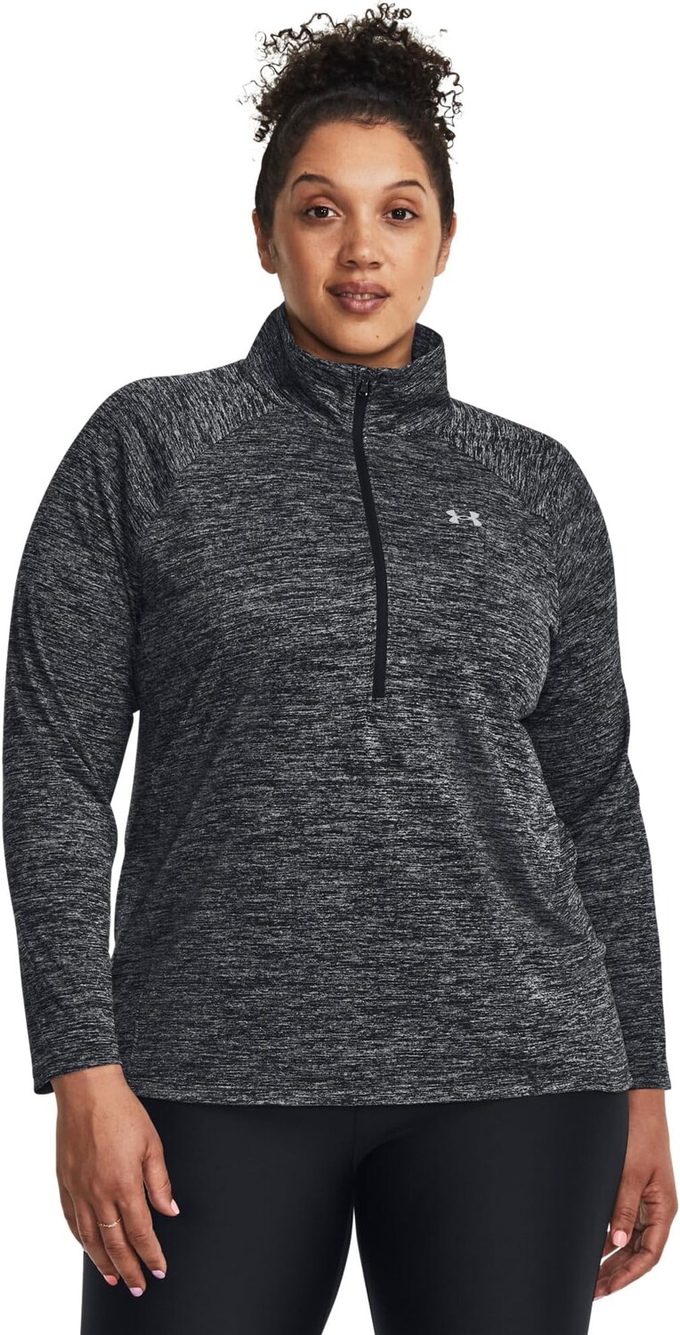 Плюс размер Техническая застежка-молния 1/2 с длинным рукавом Under Armour, цвет Black/Black/Metallic Silver
Плюс размер Техническая застежка-молния 1/2 с длинным рукавом Under Armour, цвет Black/Black/Metallic Silver