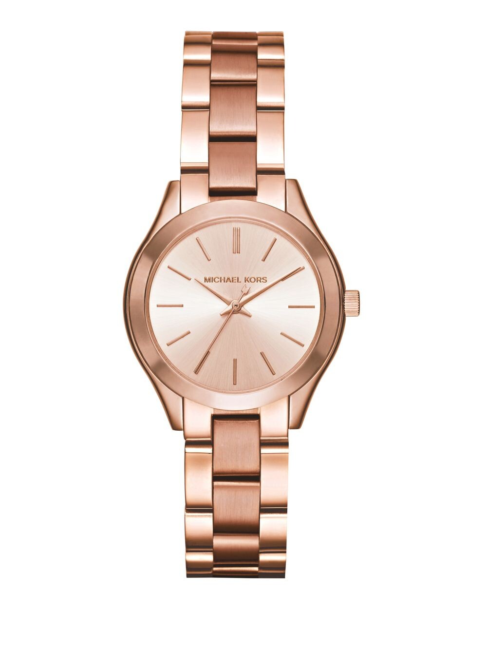 Часы Mini Slim Runway с тремя стрелками цвета розового золота Michael Kors, золотой
Часы Mini Slim Runway с тремя стрелками цвета розового золота Michael Kors, золотой