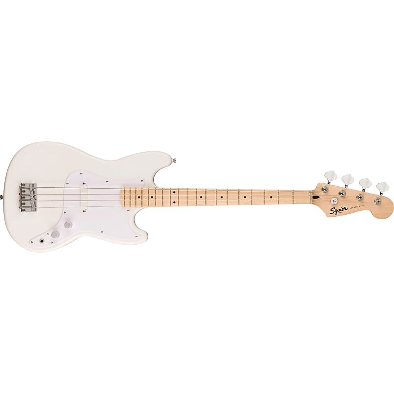 Басс гитара Squier Sonic Bronco Bass, Maple Fingerboard, White Pickguard, Arctic White
Басс гитара Squier Sonic Bronco Bass, Maple Fingerboard, White Pickguard, Arctic White
