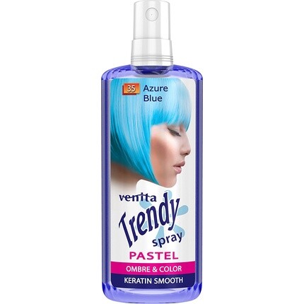 Trendy Pastel Toning Spray Полуперманентный спрей для волос Ombre 200 мл 35 Лазурный синий, Venita
Trendy Pastel Toning Spray Полуперманентный спрей для волос Ombre 200 мл 35 Лазурный синий, Venita