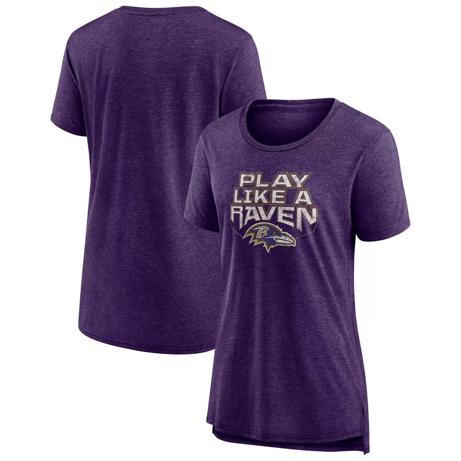 Женская пуховая футболка Fanatics с логотипом Heather Purple Baltimore Ravens Hometown First Down Fanatics
Женская пуховая футболка Fanatics с логотипом Heather Purple Baltimore Ravens Hometown First Down Fanatics