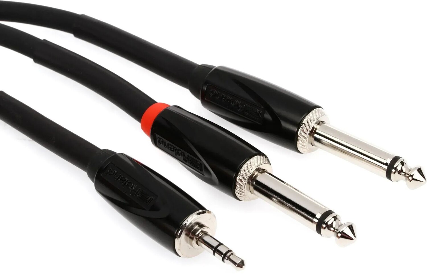 Roland RCC-5-3528V2 Черная серия, штекер TRS 3,5 мм с двойным штекером TS 1/4 дюйма — 5 футов
Roland RCC-5-3528V2 Черная серия, штекер TRS 3,5 мм с двойным штекером TS 1/4 дюйма — 5 футов