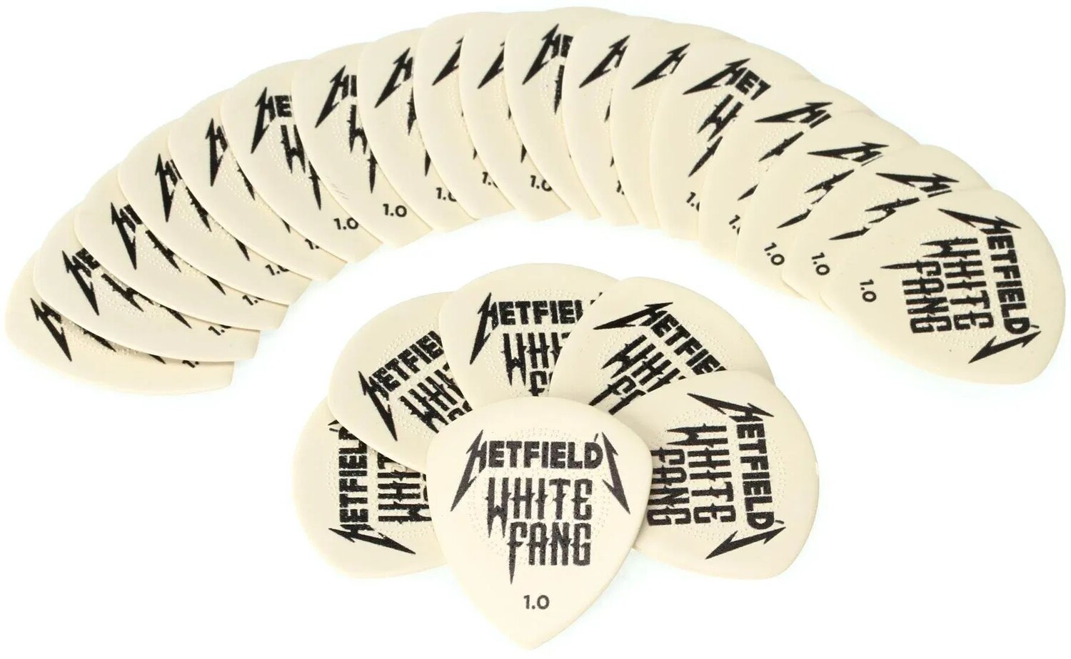 Медиаторы Dunlop PH122R100 James Hetfield White Fang Custom, диаметр 1,00 мм, 24 шт. в упаковке
Медиаторы Dunlop PH122R100 James Hetfield White Fang Custom, диаметр 1,00 мм, 24 шт. в упаковке