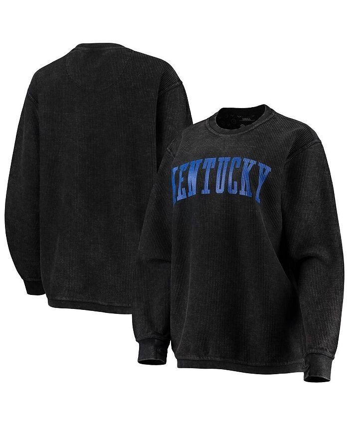 Женский черный рваный свитшот Kentucky Wildcats с удобным шнурком в винтажном стиле, базовый пуловер с аркой Pressbox, черный
Женский черный рваный свитшот Kentucky Wildcats с удобным шнурком в винтажном стиле, базовый пуловер с аркой Pressbox, черный